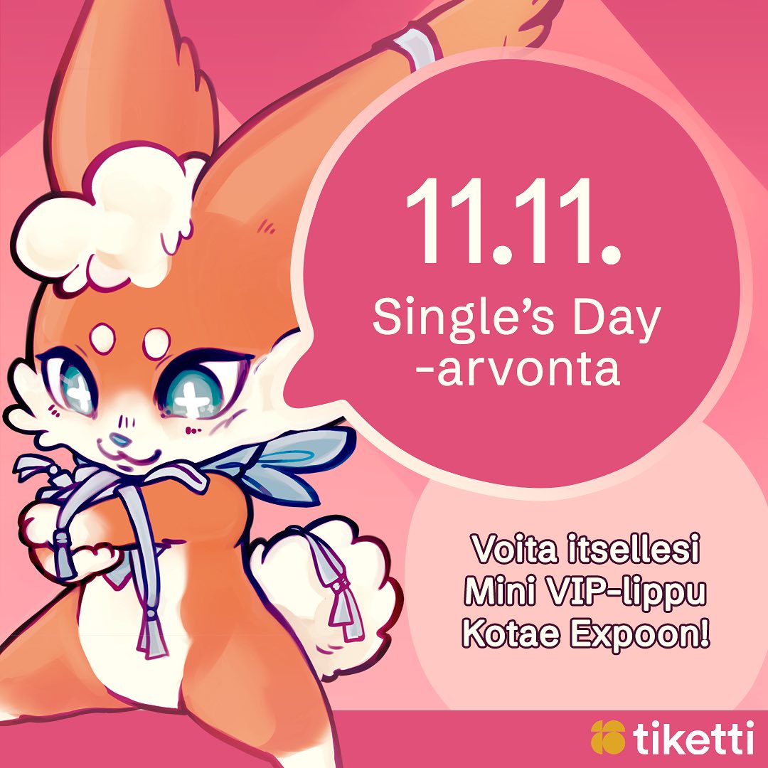 Single’s Day -lippuarvonta!