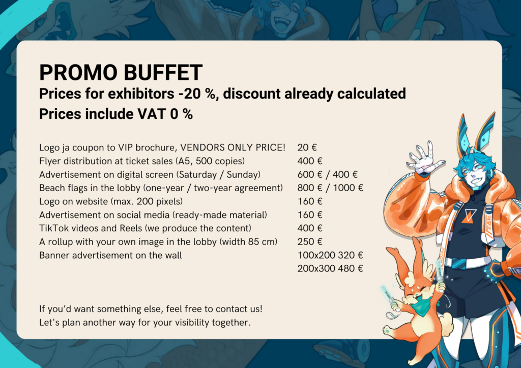 Promo buffet