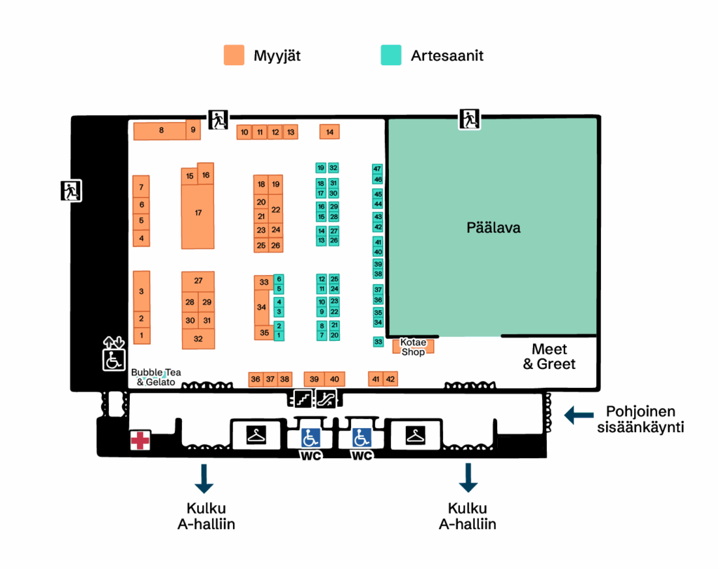 E-halli myyntialue 2025